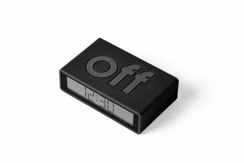שעון מעורר FLIP TRAVEL שחור