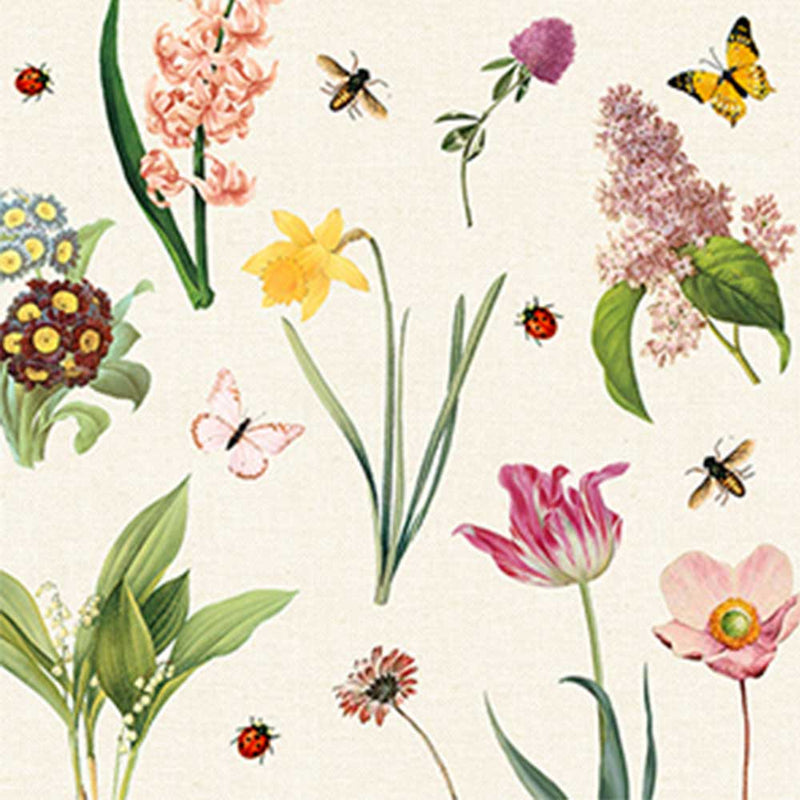 מפיות פרחים ודבורים