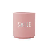 כוס פורצלן Smile ורוד