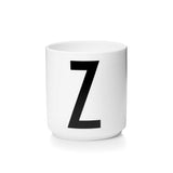 כוס פורצלן לבן Z-A