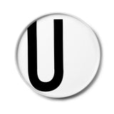 צלחות פורצלן אותיות A-Z