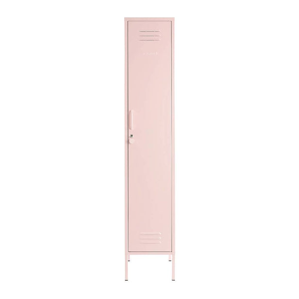 ארון מתכת Skinny ורוד בהיר