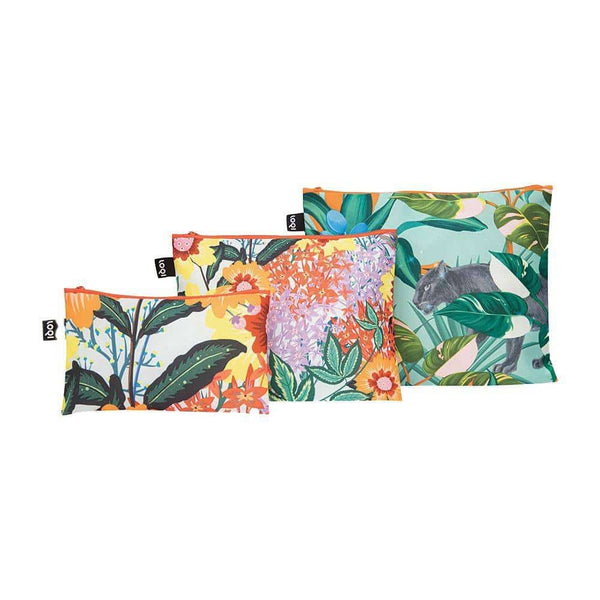 סט 3 נרתיקים Thai Floral