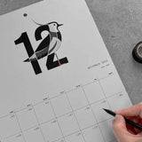 לוח שנה לקיר 2022-2023 ציפורים