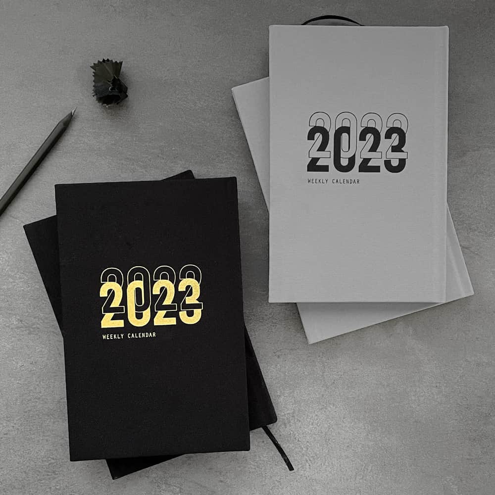 יומן שבועי אפור 2022/2023