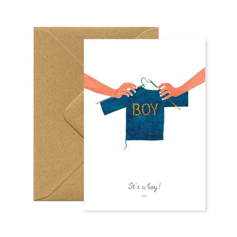 כרטיס ברכה It's a boy