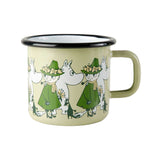 ספל אמייל   Moomin Friends, Green M