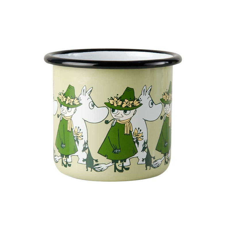 ספל אמייל   Moomin Friends, Green M