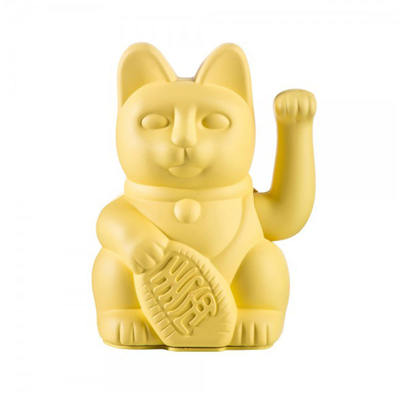חתול מזל Maneki צהוב