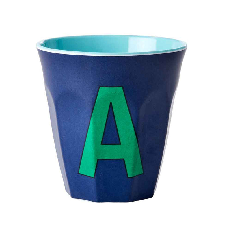 כוס טוטון A ירוק רקע נייבי