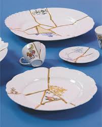 KINTSUGI צלחת קינוח בית
