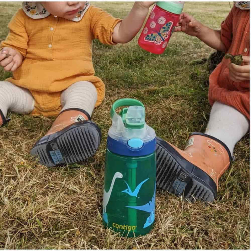 בקבוק ילדים GIZMO דינוזאור בג'ונגל 420 מ"ל
