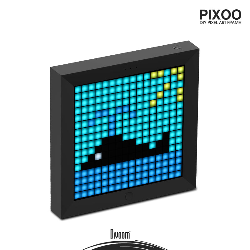 מסך לד Pixoo שחור