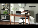 שולחן כתיבה Swivo עץ כהה